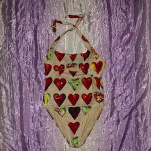 Versace Mare Heart Swimsuit